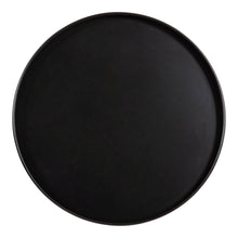 Tira Round Metal and Wood Side Table