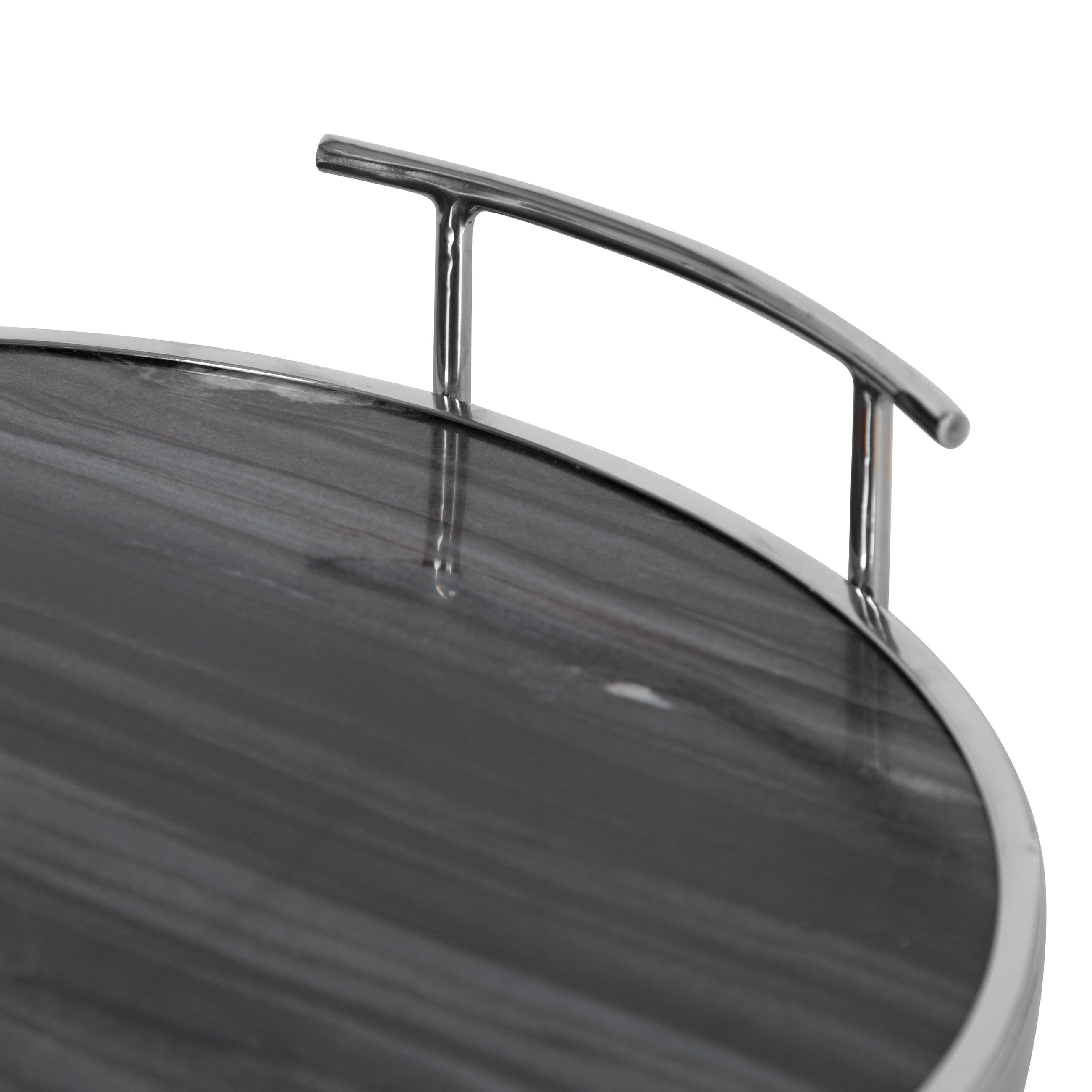 Marbury Round Metal Tray