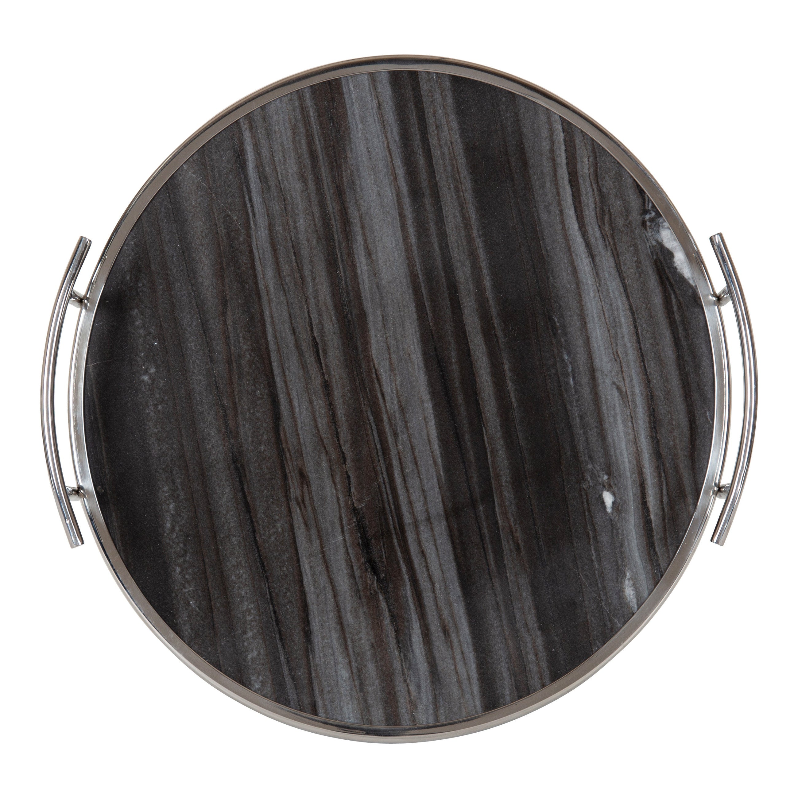 Marbury Round Metal Tray