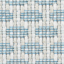 Hickox Woven Pillow Cover in Sky Blue, Schumacher Textiles