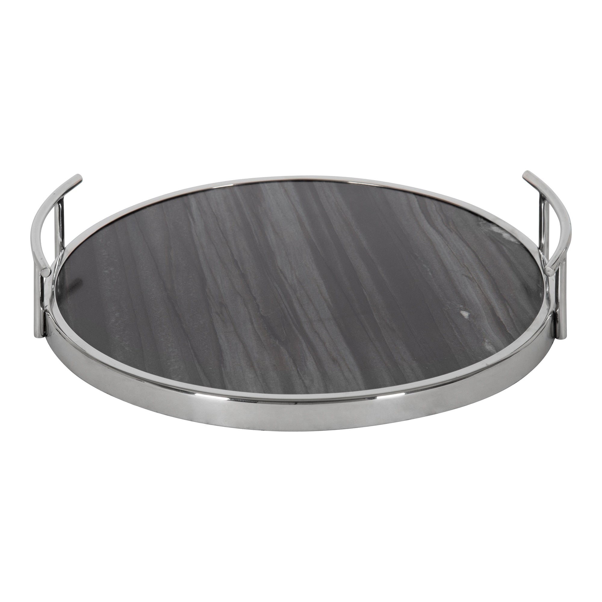Marbury Round Metal Tray