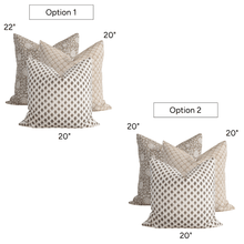 Lexington Pillow Combination | Set of Three Pillow Covers