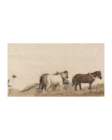 Watercolor Horses