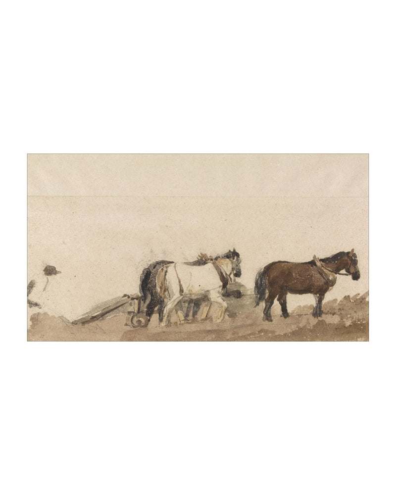 Watercolor Horses