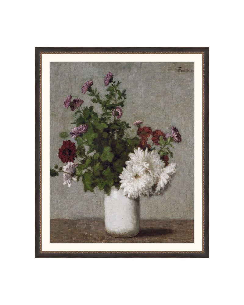 Still Life Autumn Flowers