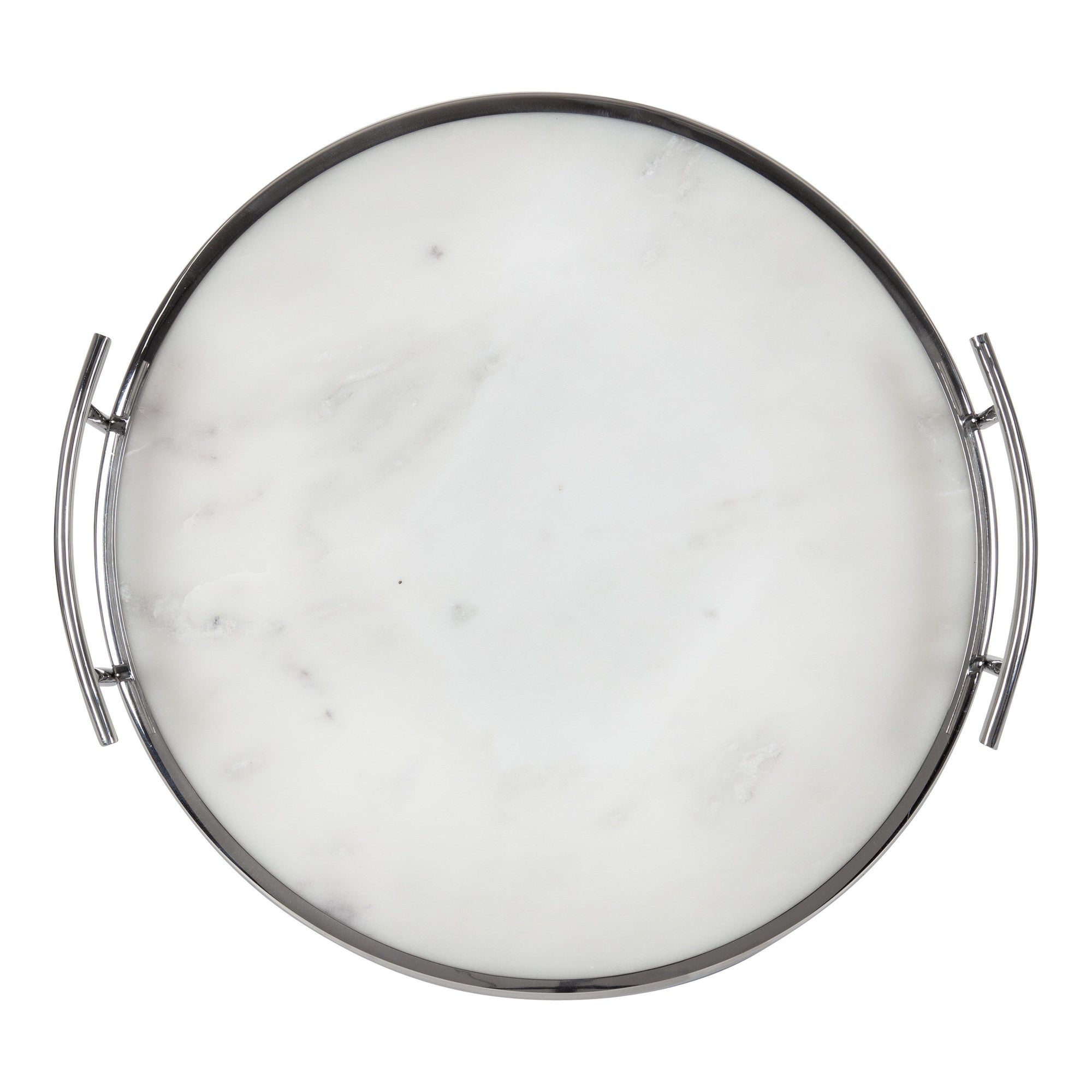 Marbury Round Metal Tray