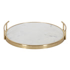 Marbury Round Metal Tray
