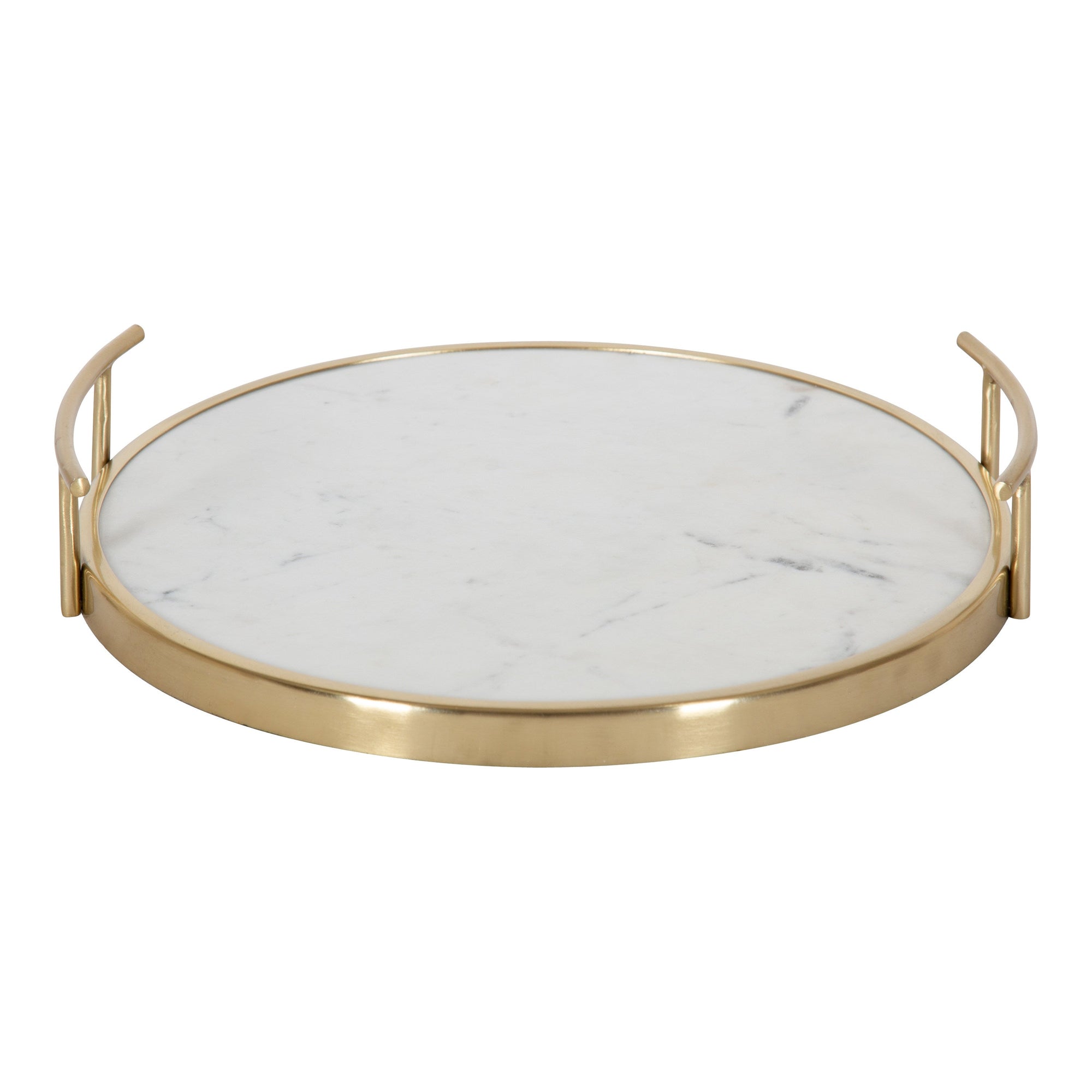 Marbury Round Metal Tray