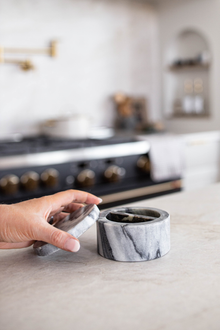 Marble Spice Canister