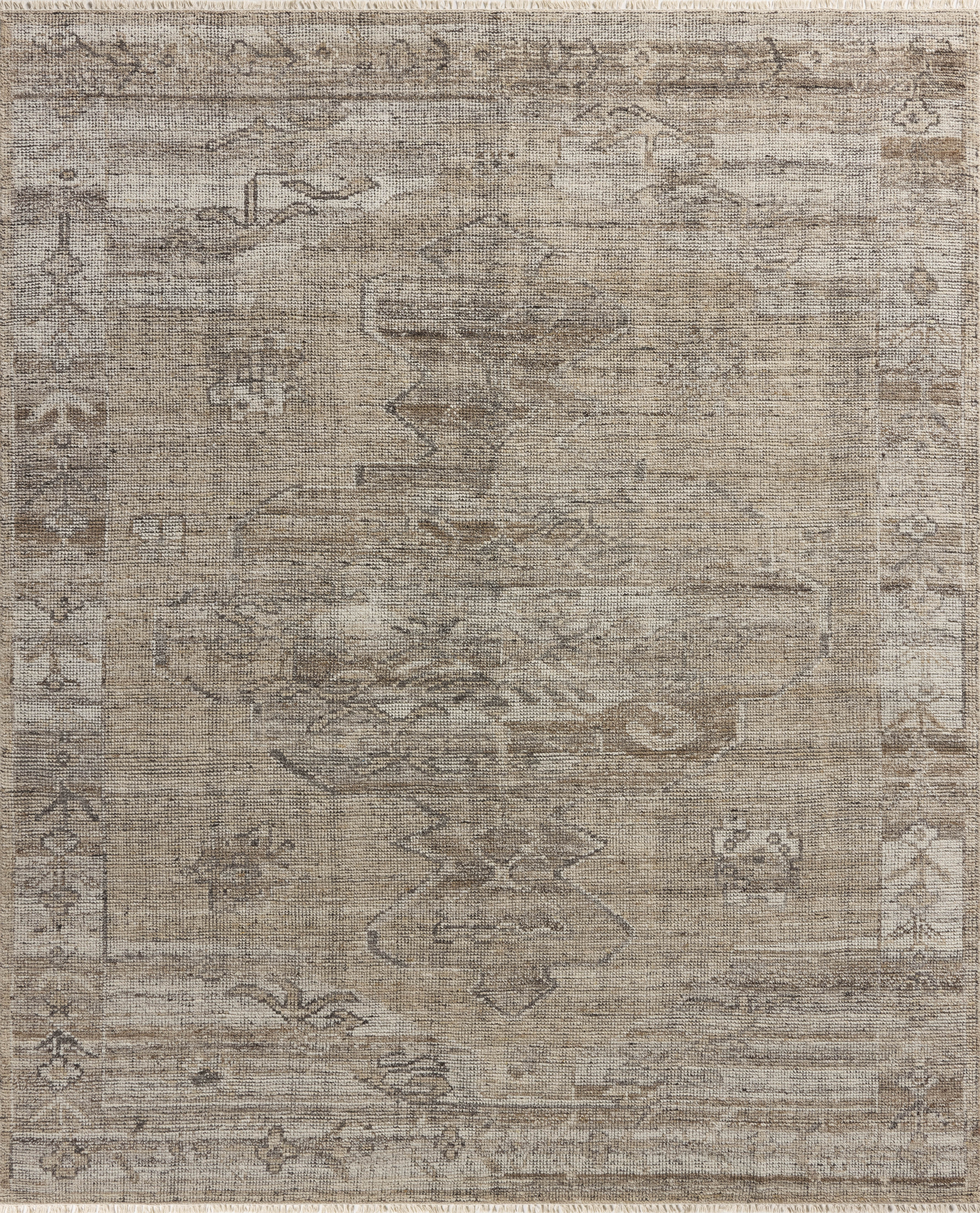 ABI-03 MH Mocha / Smoke Rug | ONE AFFIRMATION