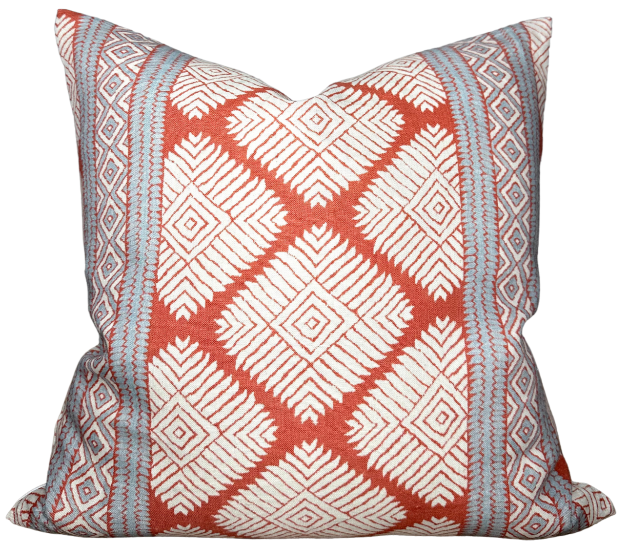 Austin Pillow Cover in Coral