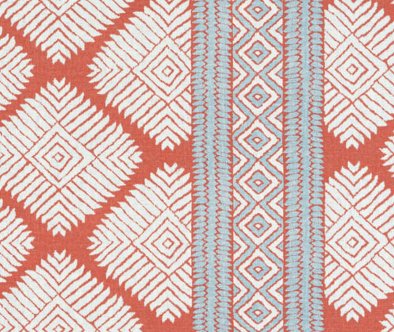 Austin Pillow Cover in Coral