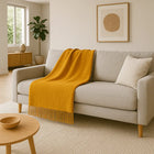 100% Cashmere Throw Blanket - 54"x60"