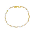 Annie Dainty Tennis Bracelet with delicate CZ stones