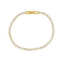 Annie Dainty Tennis Bracelet with delicate CZ stones