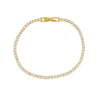 Annie Dainty Tennis Bracelet with delicate CZ stones