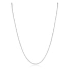 Close-up of delicate tennis choker necklace in gold