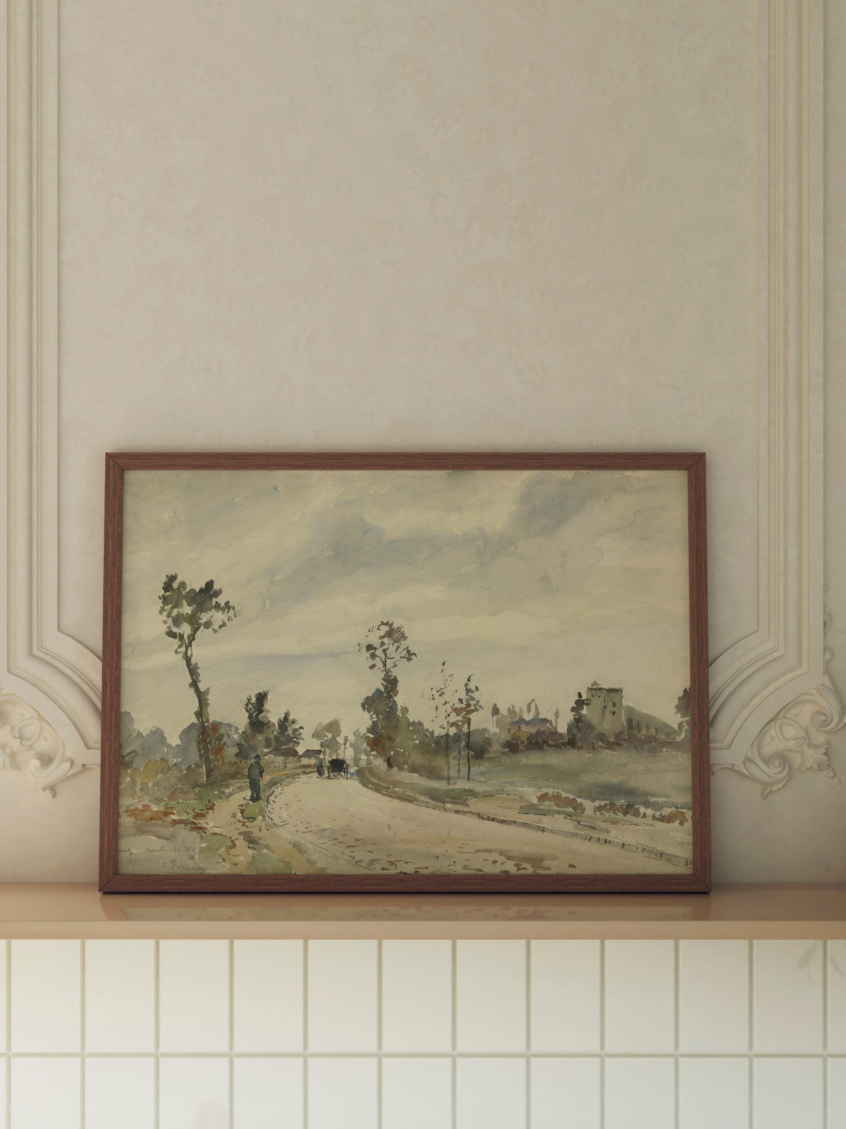 A walk at Louveciennes
