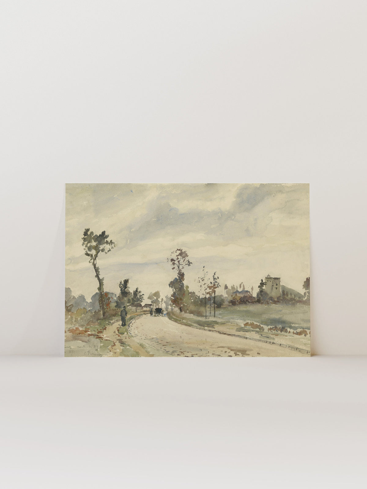A walk at Louveciennes