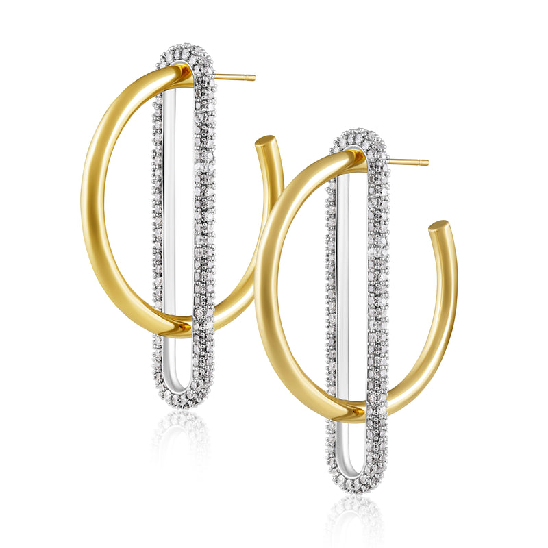 Gold Silver Stud