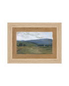 Countryside Vignettes III green landscape art print