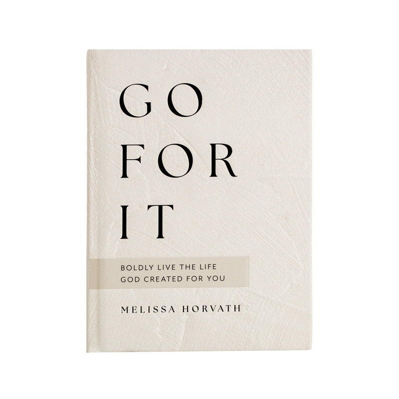 Go For It devotional book by Melissa Horvath