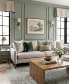 Bombay moss green pillow cover design inspiration