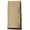 Premium washed linen napkins hand-stitched for dining