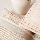 Butterscotch white textured plush merino handloom throw – One Affirmation