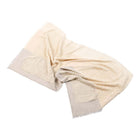 Butterscotch white textured plush merino handloom throw – One Affirmation
