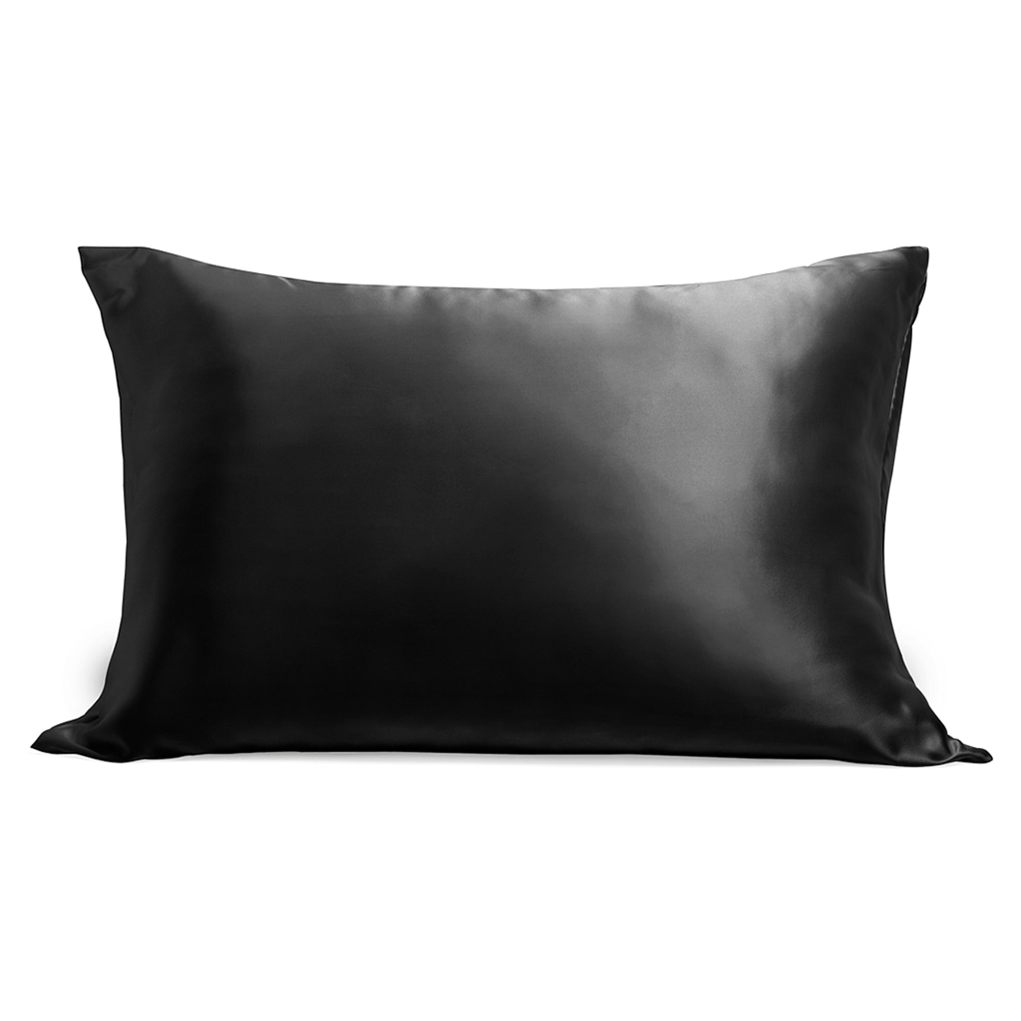 Cosy House Collection silk pillowcase with elegant drape