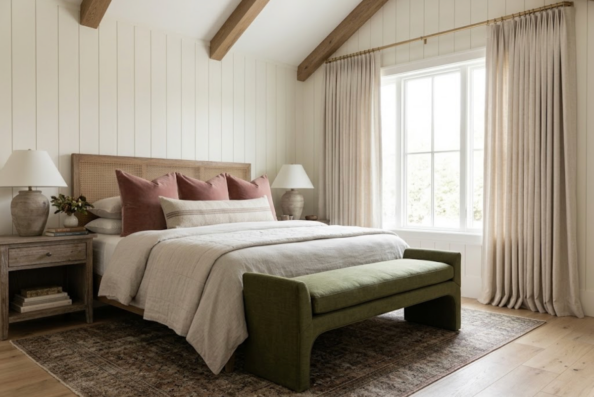 Rosewood Velvet Pillow Cover coral velvet styling inspiration