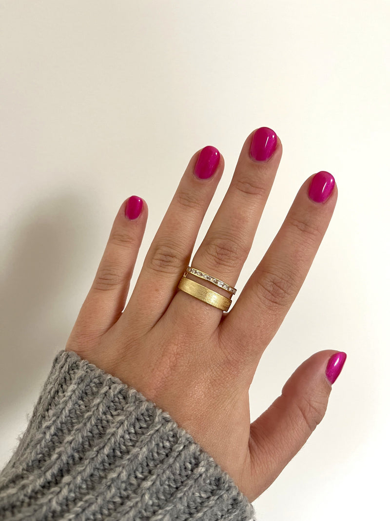 18k gold plated Carter Ring by Sahira Jewelry