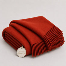 100% Cashmere Throw Blanket - 54"x60"