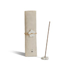 Cedarwood incense stick set with ceramic holder
