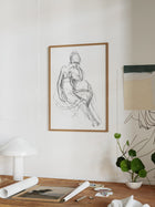 Charcoal Figure II