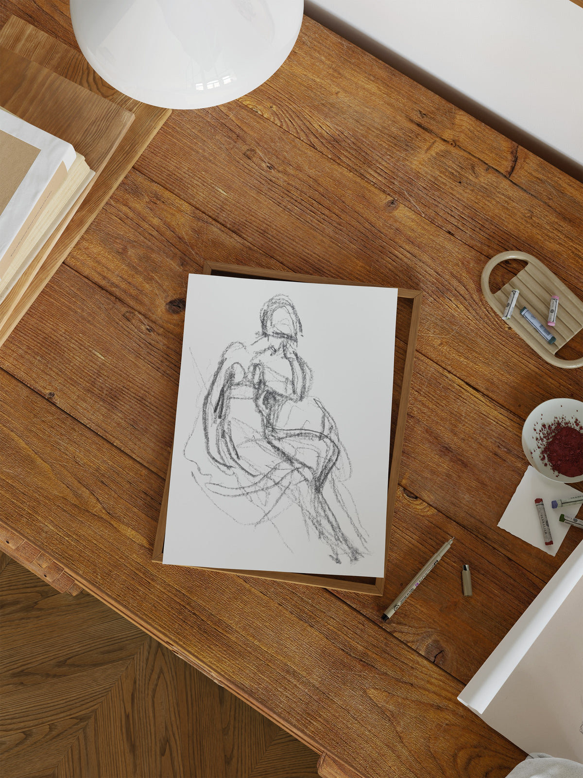 Charcoal Figure II