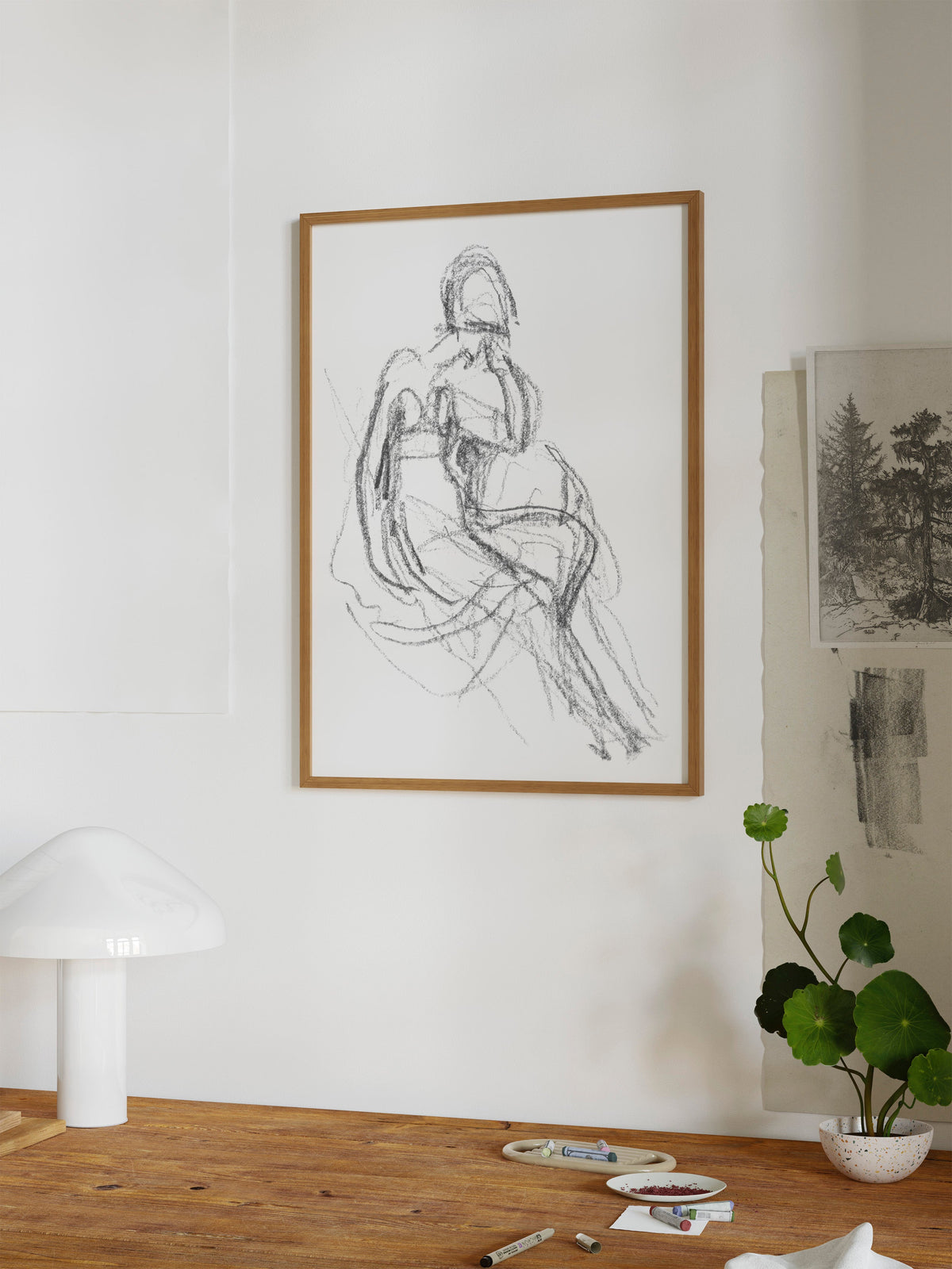 Charcoal Figure II