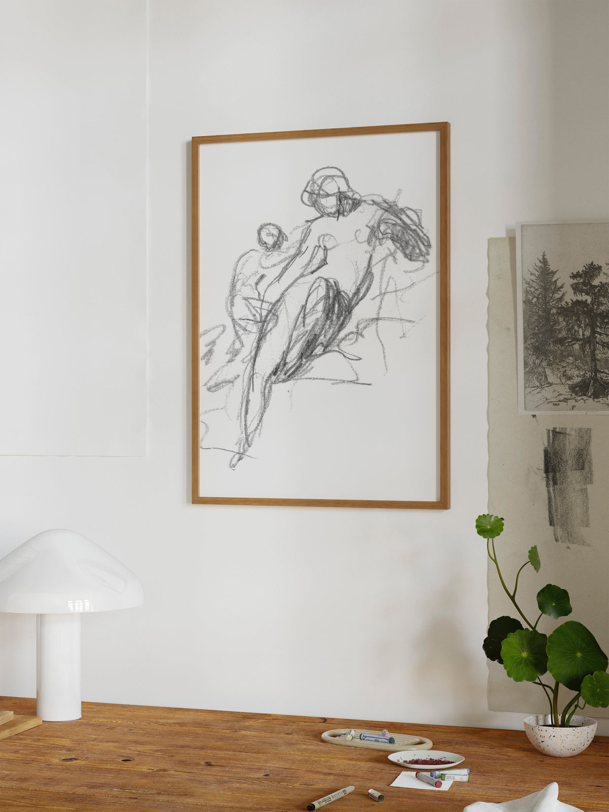 Charcoal Figure V