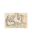 Charcoal Horses II