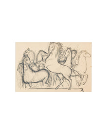 Charcoal Horses II