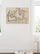 Charcoal Horses II