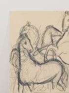 Charcoal Horses II
