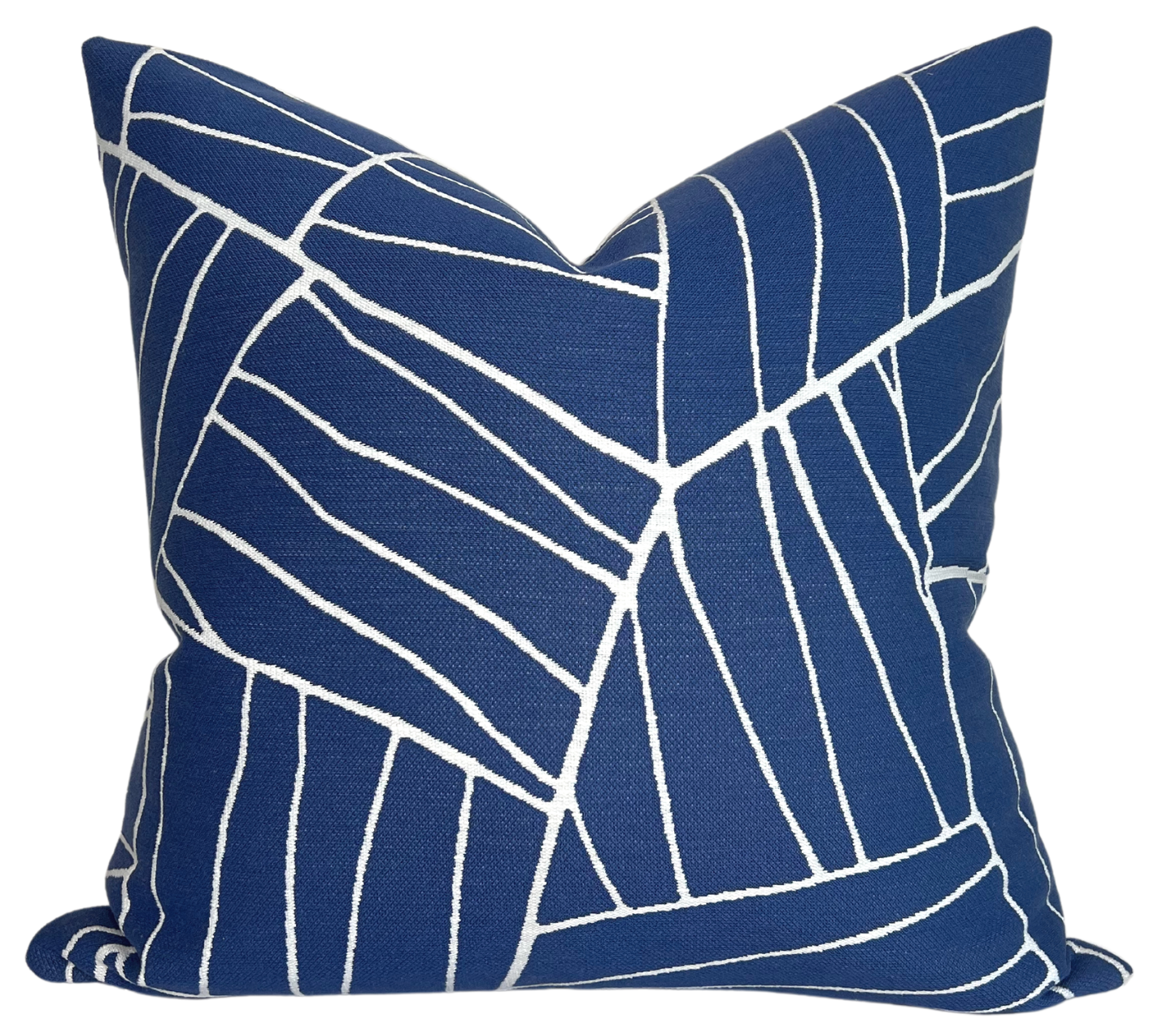 Thibaut Jordan Woven Pillow Cover in Royal Blue