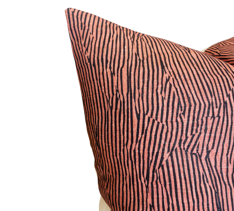 Avant Pillow Cover in Salmon, Kelly Wearstler Textiles