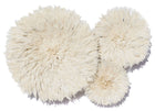 African Juju Hat | Cream Set of 3