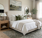 Dahlia spring green floral pillow design inspiration
