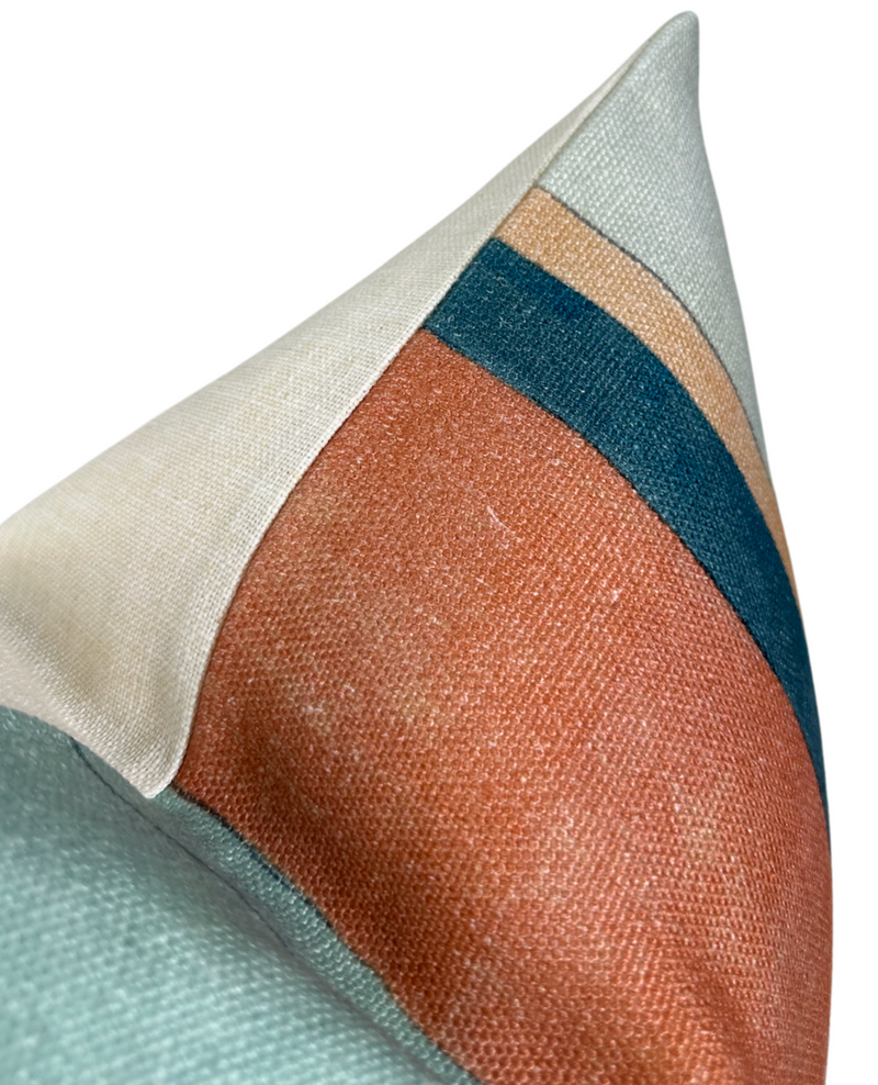 Ready to Ship, 16x16, District Pillow Cover in Apricot