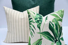 Hunter Green Textured Woven Pillow Cover – view 5