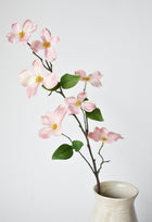 Artificial spring dogwood branch for floral arrangements